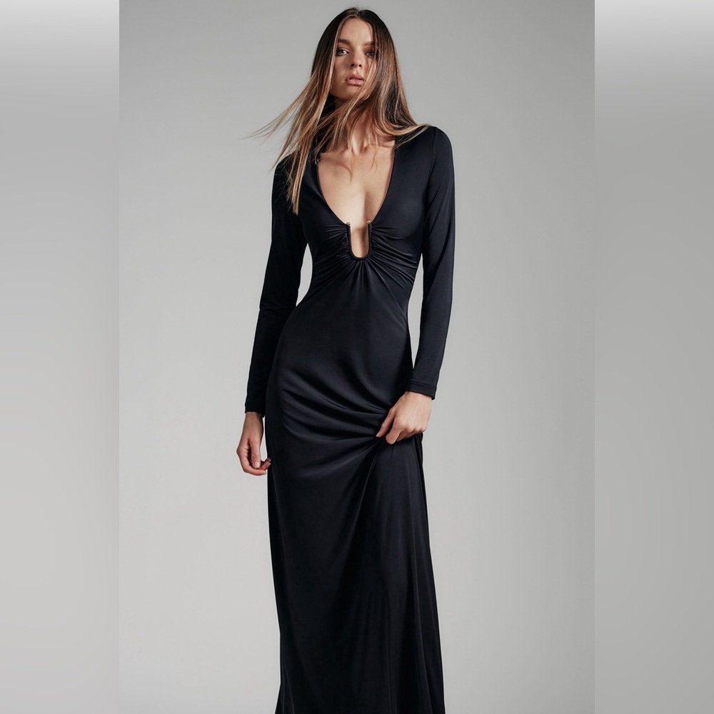 BARDOT Remmy Maxi Dress In Black size small